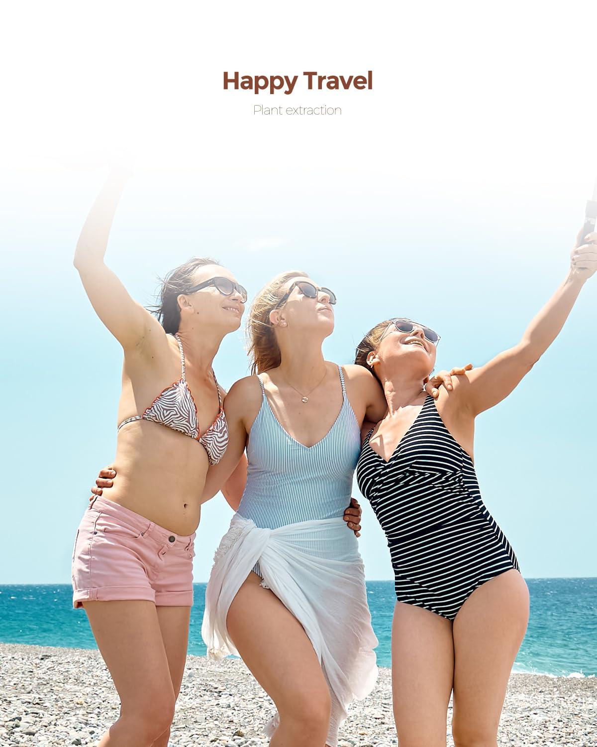 PUPUPE Sunscreen SPF 50, Hydrate Moisturizing Body Sunscreen Lotion, UVA/UVB Protection Free Oil Free Sunscreen Lotion Face & Body Sun Screen