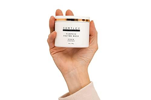 DRMTLGY DRMTLGY Pumpkin Enzyme Face Mask with Jojoba Beads. Gentle Exfoliating Pumpkin Facial Mask for Dullness, Uneven Skin Tone, Fine Lines and Wrinkles.