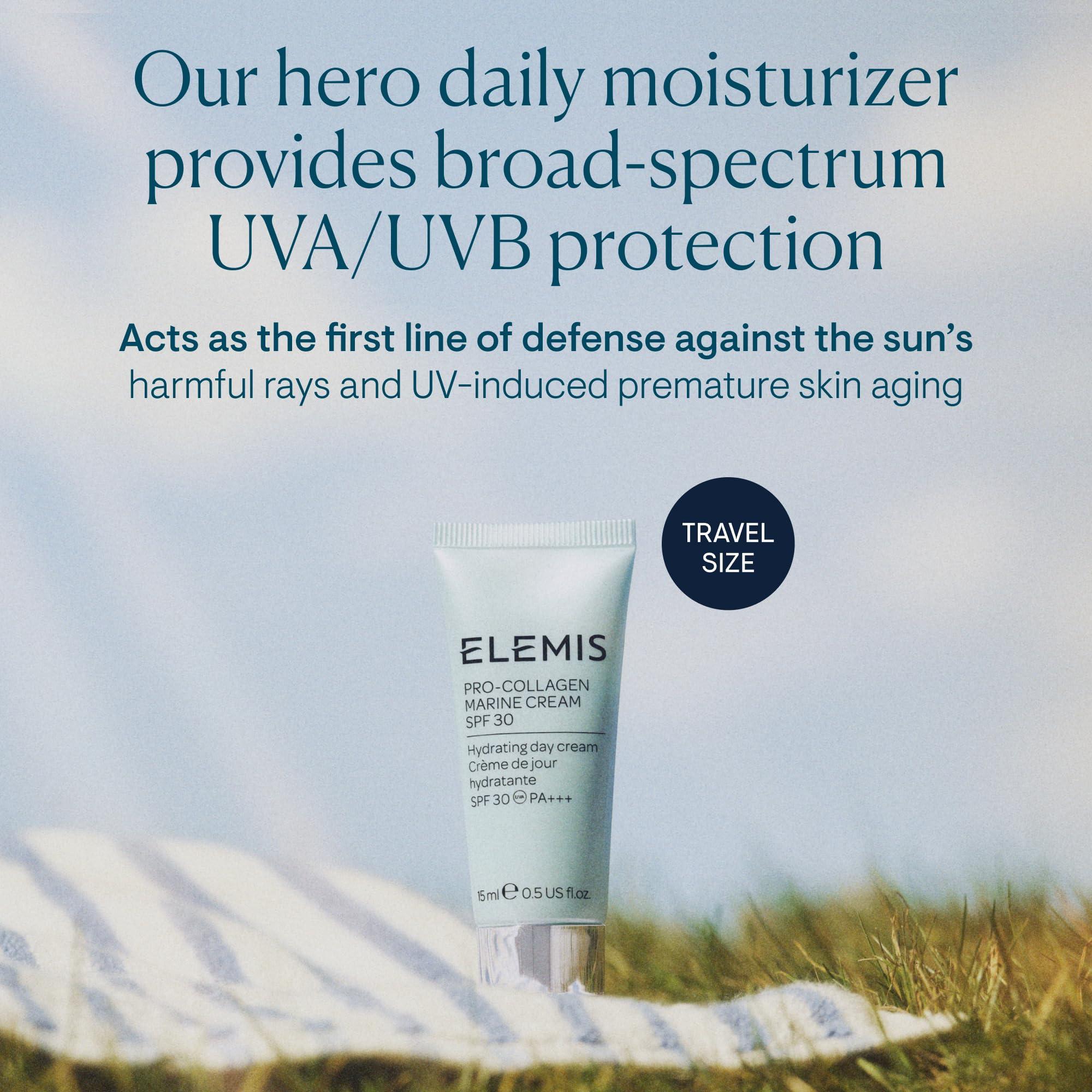 ELEMIS ELEMIS Pro-Collagen Marine Cream with SPF 30, Face Moisturizer with SPF, Moisturizer Face Cream, Hydrating Face Moisturizer for Dry Skin, Best Moisturizer for Aging Skin, Anti Aging Gel Moisturizer