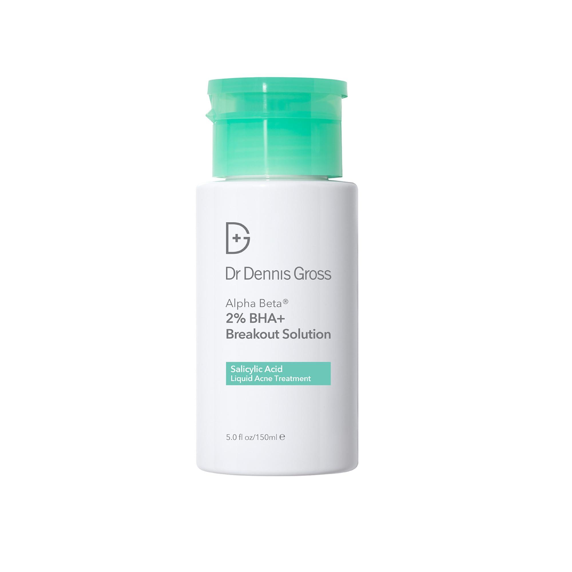 Dr Dennis Gross Dr Dennis Gross Alpha Beta 2% BHA+ Breakout Solution, Minimizes Pores, Clear & Prevent Breakouts, 5 Fl Oz