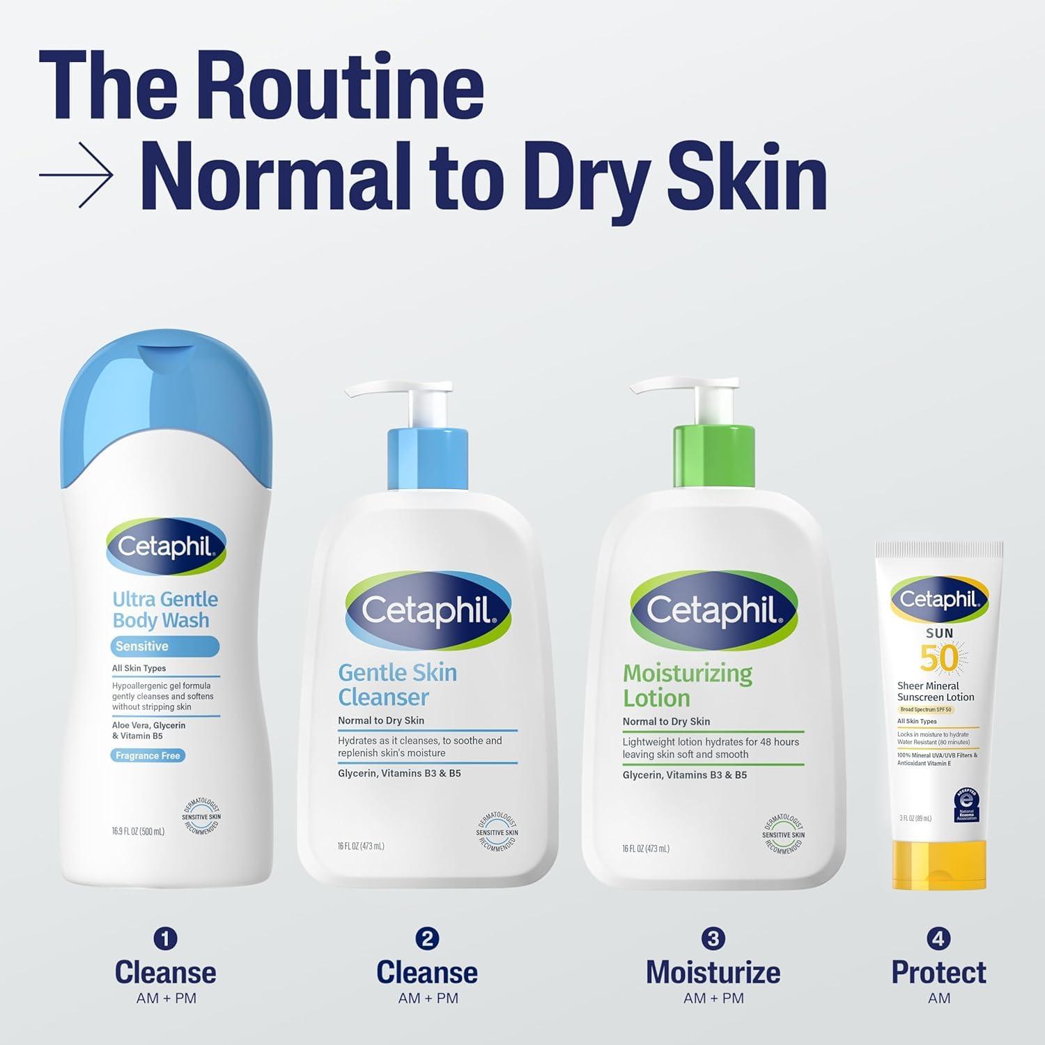 Cetaphil Cetaphil Moisturizing Lotion 16oz Pack of 2