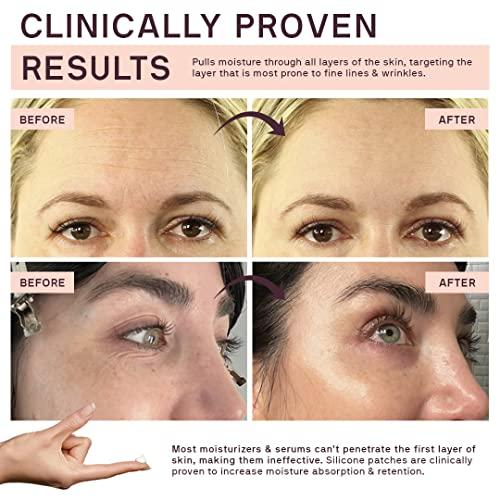 Dermaclara Dermaclara Silicone Face Patches for Wrinkles & Fine Lines - Pregnancy Safe Skin Care Clarasome Moisturizing Cream