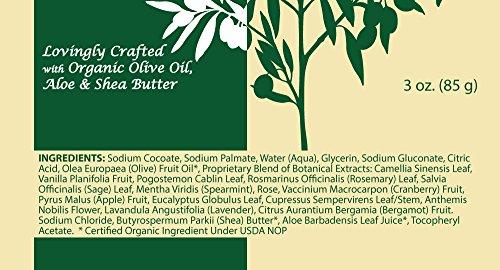 Baar Olivae Castile Bar Soap, 3 Bar Set