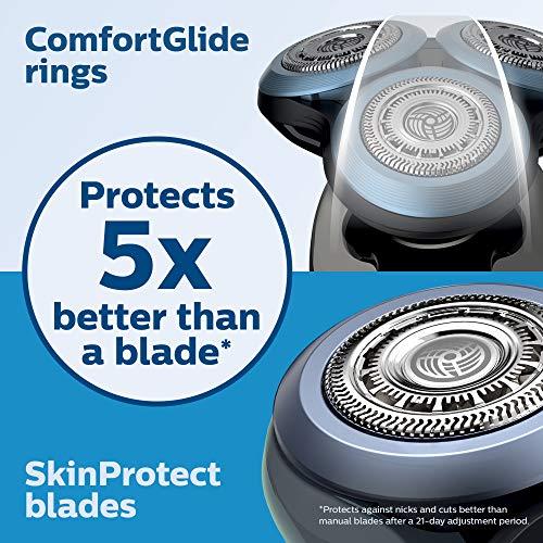 PHILIPS Philips Norelco 6880/81 Shaver 6800, Rechargeable Wet/Dry Electric Shaver, with Trimmer Attachment