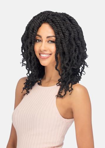 Vivica A Fox Hair Vivica A. Fox HKAP, Human Hair Afro Puff Curl Kinky Bulk Extension, Perfect for Dreadlock Repair, Braiding, Twist/Tight Styles, 1-Pack, 30 Grams, Color Natural