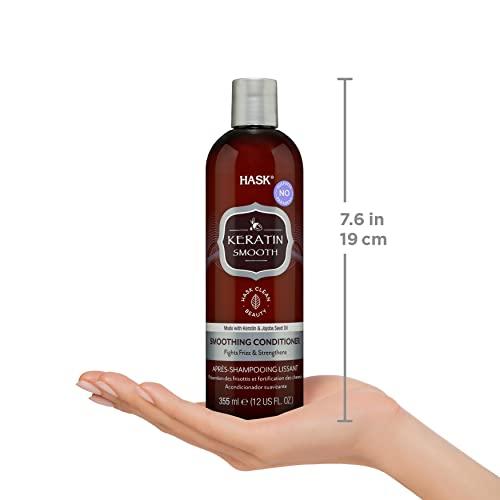 HASK Hask Keratin Protein Smoothing Conditioner, 12 Ounce