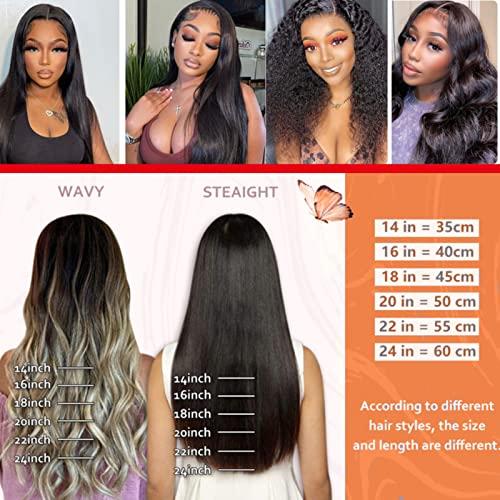 Belaved Belaved I Tip Hair Extensions Human Hair 26 inch Straight Stick I Tips Hair Extensions Platinum Invisible Glue Blonde #60 Keratin Pre Bonded Fusion Hair Extensions for Women 100 Strands/Pack 50G