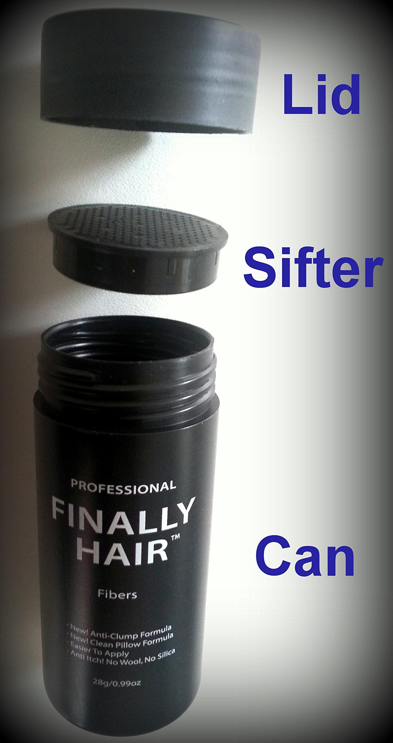 Finally Hair Hair Fibers Medium Brown Refill 50 Gram. Refill Your existing fibers bottle. Hair Filler Fibers. Cover Grey Roots Concealer by Finally Hair (50g 50gr 50gram 50 G Gr Gram)