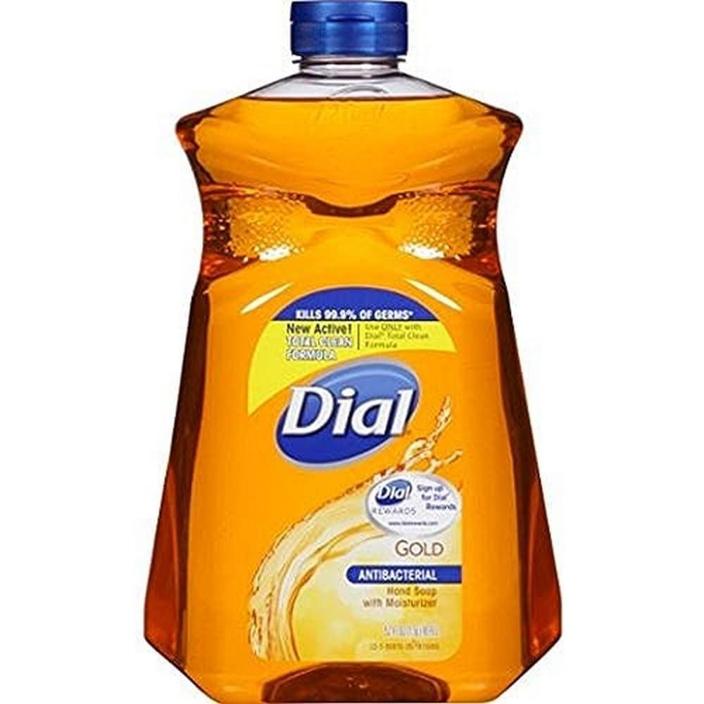 Dial Dial Antibacterial Liquid Hand Soap Refill, Gold, 52 Ounce