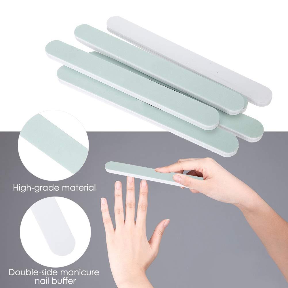 TIKATARER Nail Buffer, 14Pcs Nail Art Buffer Sponge Buffer Nail File Nail Buffers Acrylic Nail Buffing File Polisher for Nail Extension Gel and Acrylic Nails Tools