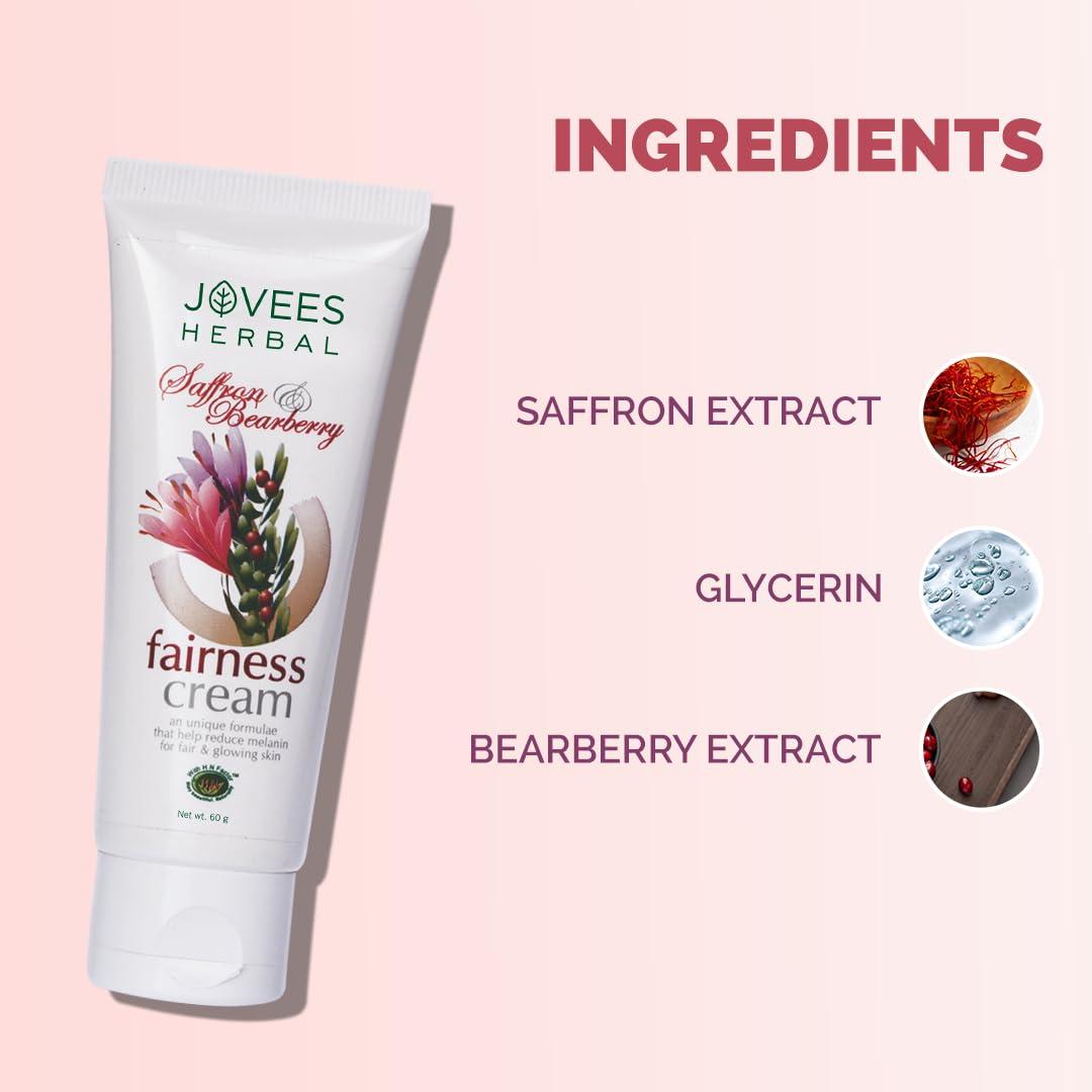 Jovees Jovees Saffron Bearberry Fairness Cream - 60 Gms by Jovees
