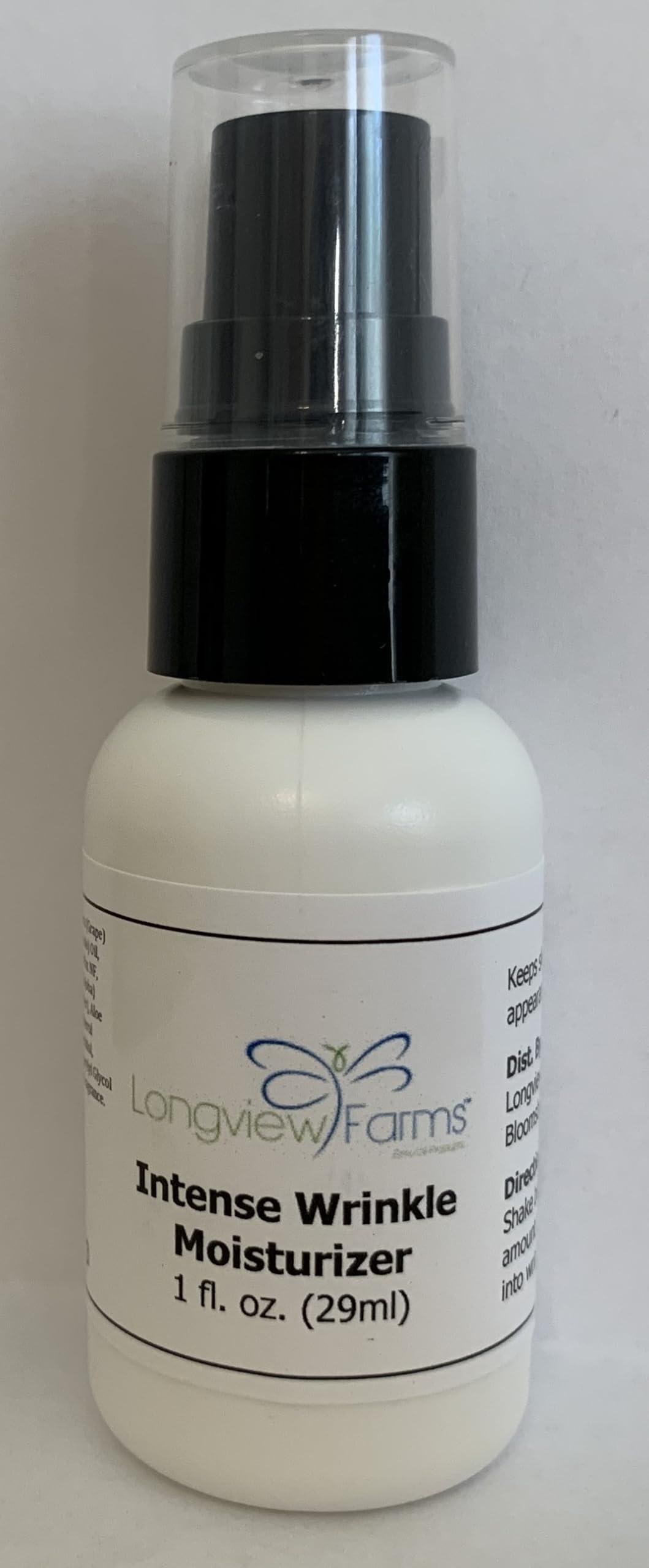 Longview Farms Longview Farms Emu Oil Intense Wrinkle Moisturizer - Infused with Emu Oil for Intense Hydration and Youthful Skin - Combat Signs of Aging with Our 1 oz. Formula