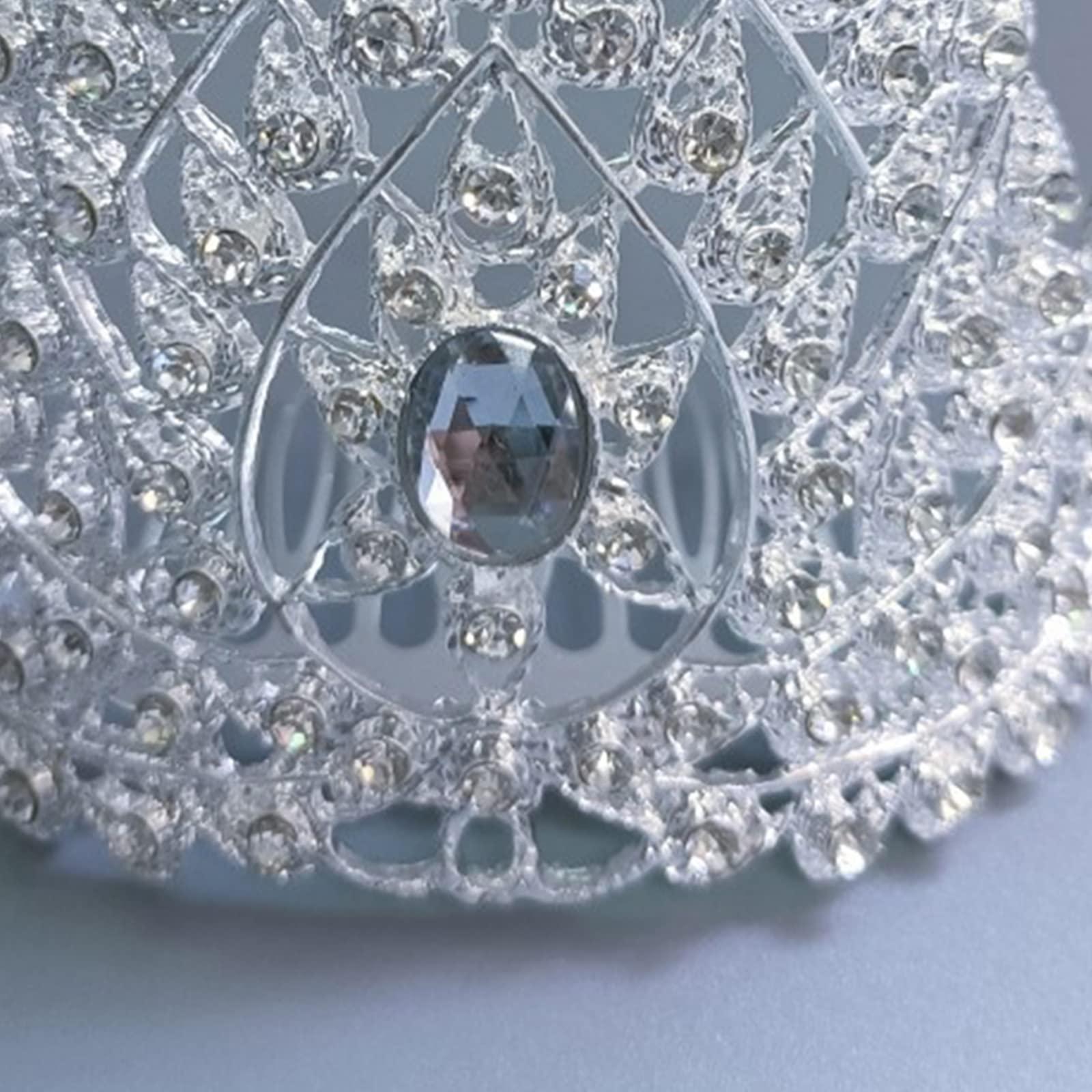 Youngy Youngy Thai Hair Jewelry Indian Crown Thai Dance Headpiece Thai Crown Dance Headdress Gold Thai Hair Accessories Traditional Thai Crown Dance Headdress