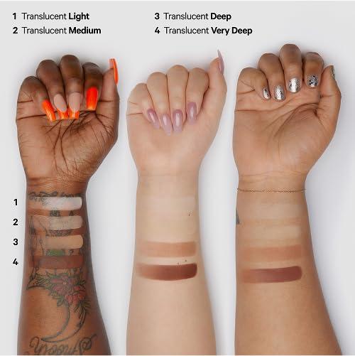 Milk Makeup Milk Makeup Pore Eclipse Matte Translucent Setting Powder, Translucent Rich Deep - 0.55 oz - Sets Makeup for Up to 16 Hours, Blurs Pores and Fine Lines & Controls Shine - Vegan & Cruelty Free