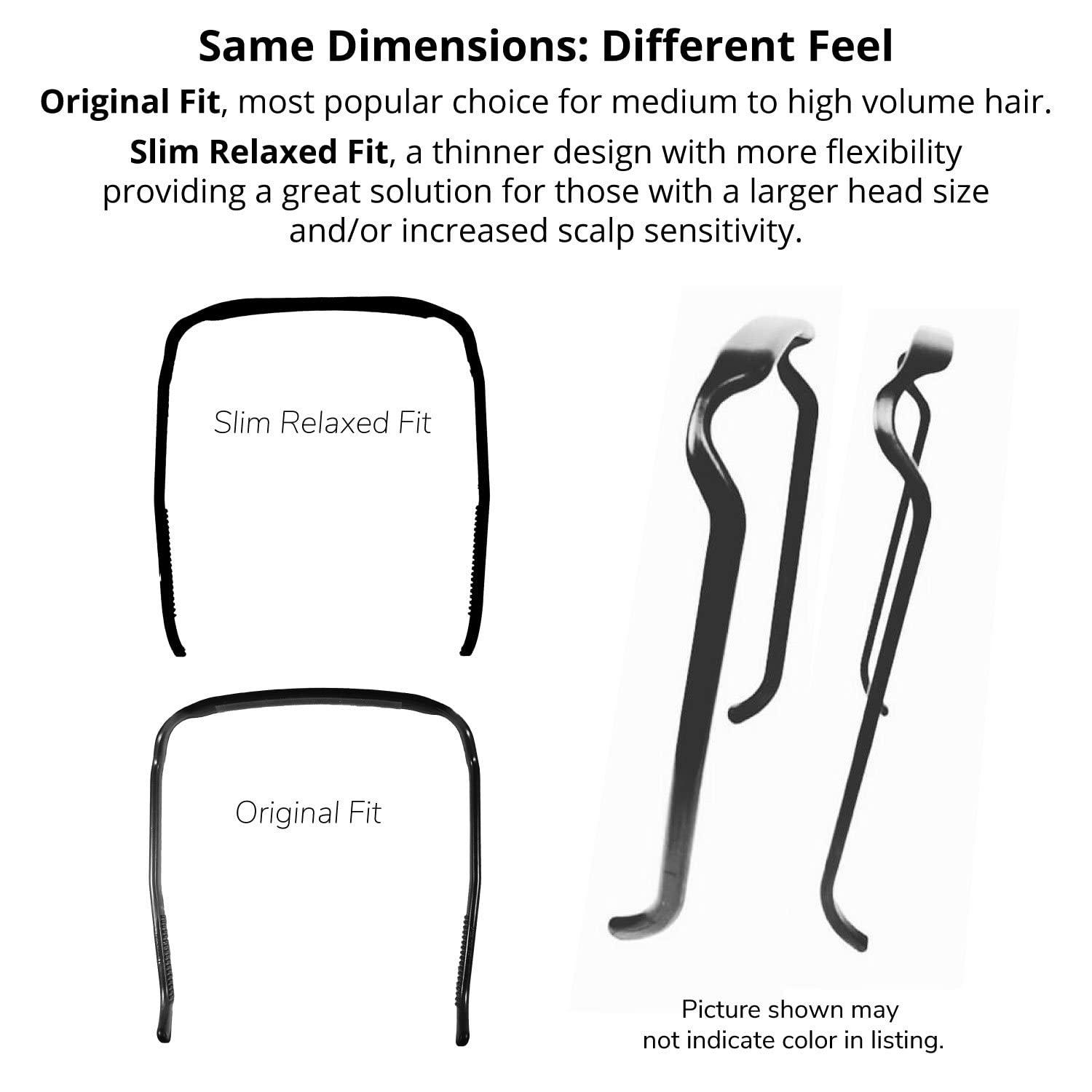 Zazzy Bandz Zazzy Bandz - Curly Thick Hair - Large Headband - Hand-Wrapped Solids (Relaxed, Red)