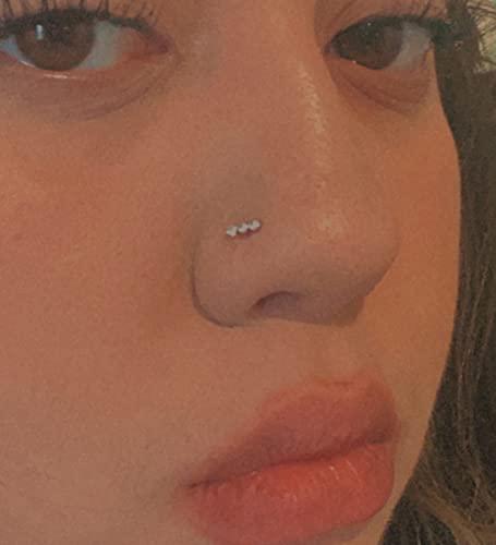 QWALIT QWALIT Self Nose Piercing Kit at Home Nose Piercing Kit Nose Ring Piercing Kit Nose Piercing Kit with Nose Rings Disposable Nose Piercing Gun Kit Gold Piercing Kit for Nose