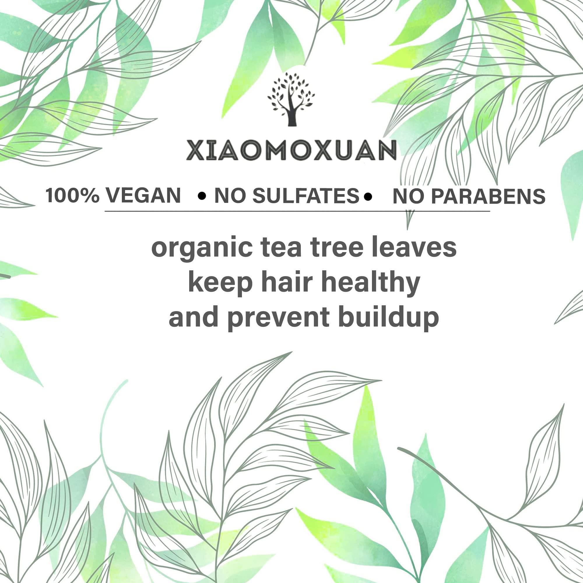 Xiaomoxuan Xiaomoxuan Moisturizing Hair Mask Silky Smooth - Natural Tea Tree Oil Hair and Scalp Nourishing - Deep Hydrating for Dry Hair Breakage and Split Ends Repair - Vitamin Hair Mask Frizz Treatment