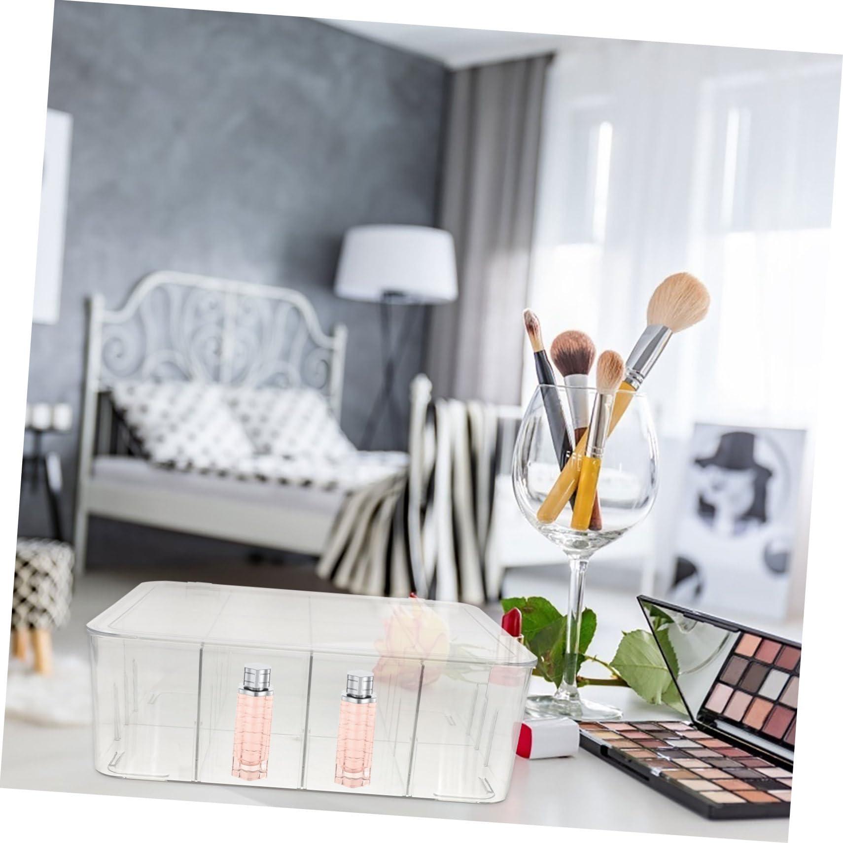DOITOOL DOITOOL Clear Makeup Organizer Essence Make up Kits Beginner Face Mascara Stain Skincare Organizer Sundries Organizer for Storage Cosmetics Storage Cosmetic Organizer Transparent Plastic