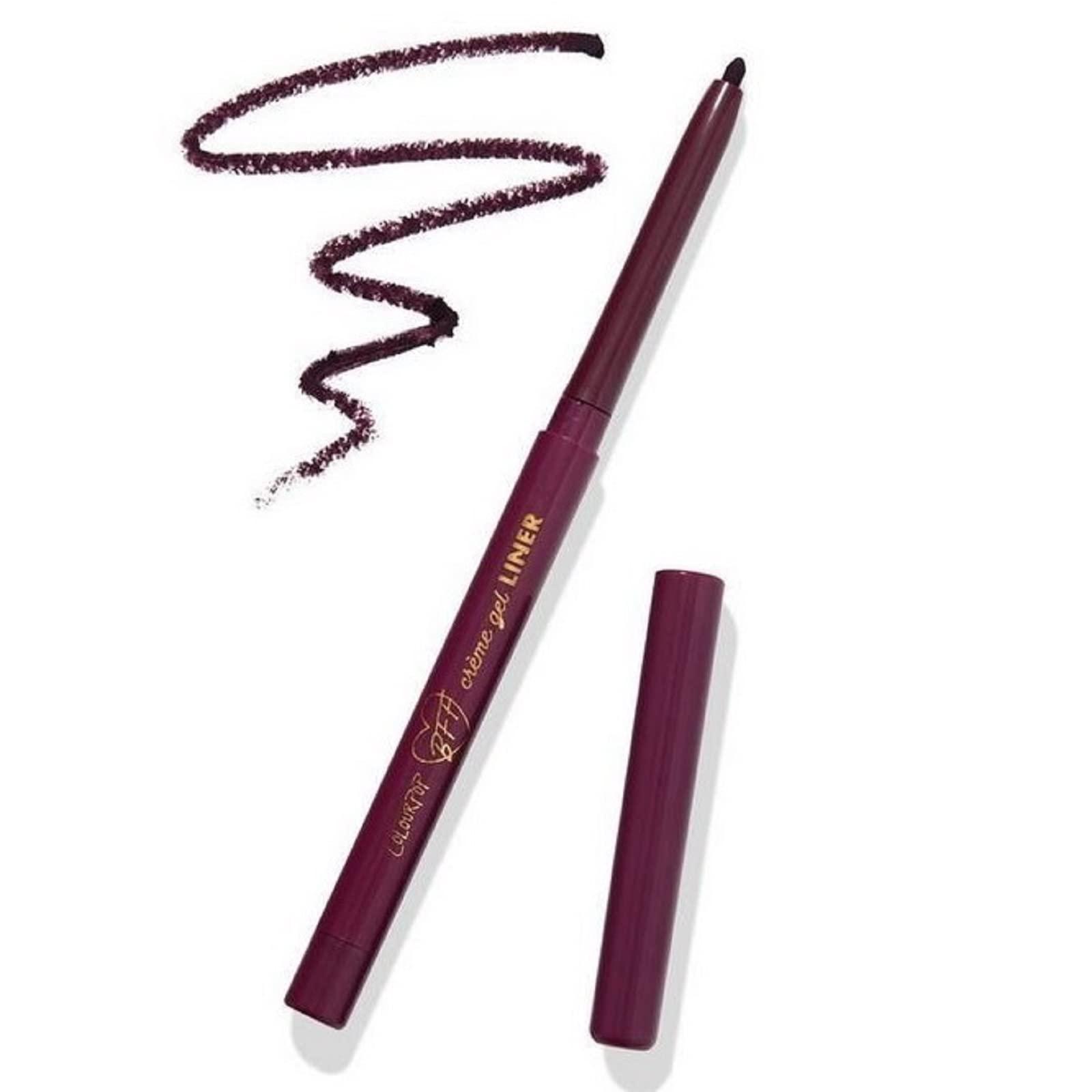 Colourpop Colourpop Charmer Matte Creme Gel Eyeliner Retractable Pencil (Deep Dark Plum Purple), 0.2g (0.007 Ounce)