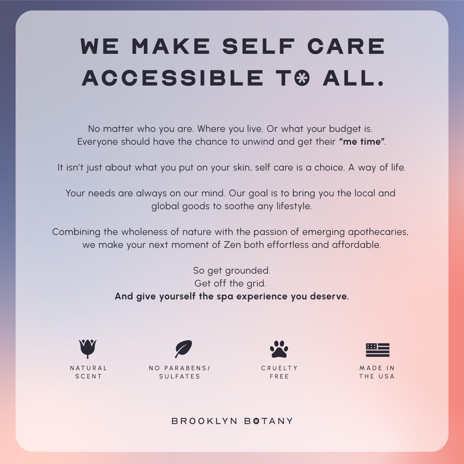 Brooklyn Botany Brooklyn Botany Brown Sugar Body Scrub - Moisturizing and Exfoliating Body, Face, Hand, Foot Scrub - Fights Acne, Fine Lines & Wrinkles, Great Gifts For Women & Men - 10 oz