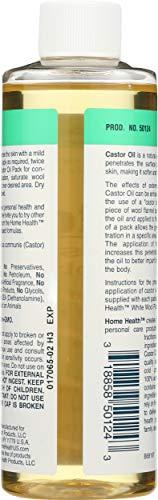 Home Health Home Health Castor Oil Cold Pressed & Cold Processed, 8 Oz