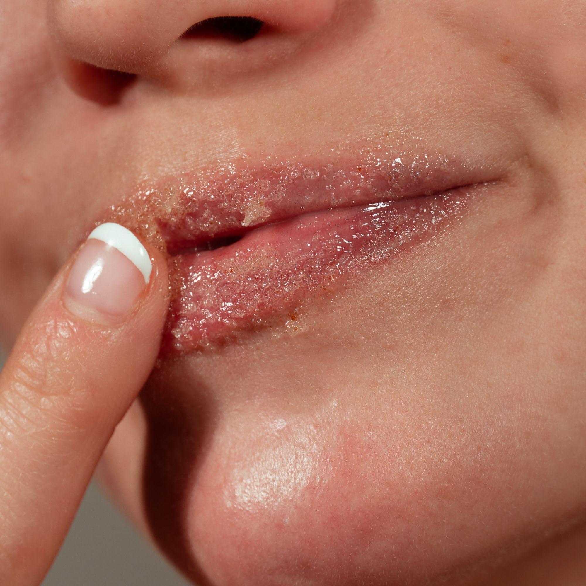 COLLEEN ROTHSCHILD COLLEEN ROTHSCHILD Kiss & Tell Lip Care Trio | 4-Pc Set | Exfoliate, Hydrate & Protect | Flavor: Brown Sugar | Skincare for Your Lips (4 Count)