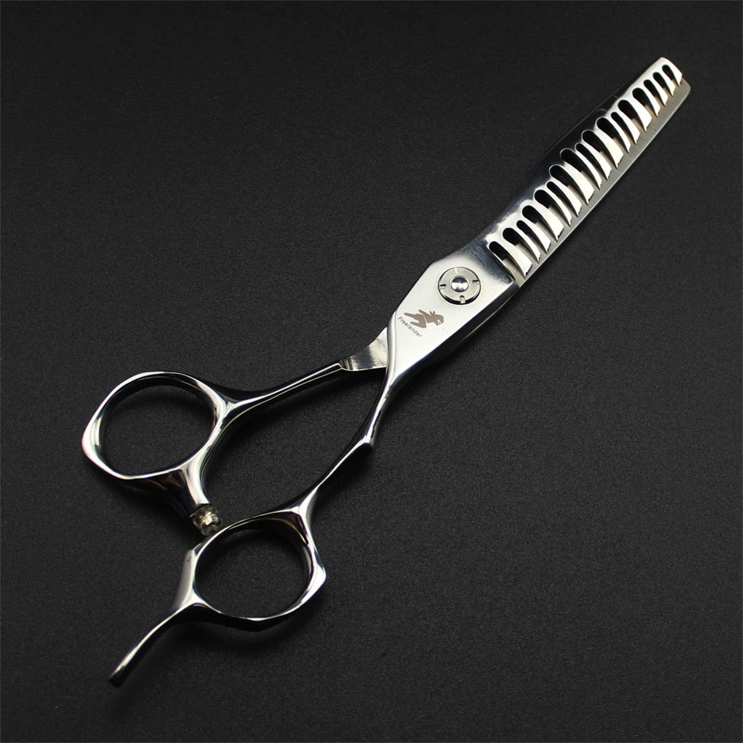 AVCITY Hair Cutting Scissors Set, 6.0 Inch Barber Hair Cutting & Thinning Shears, Barber Salon Hairdressing Shears, Hairdressing Thinning Shears, Japanese Stainless Steel, for Men/Women/Kids/Salon & Home