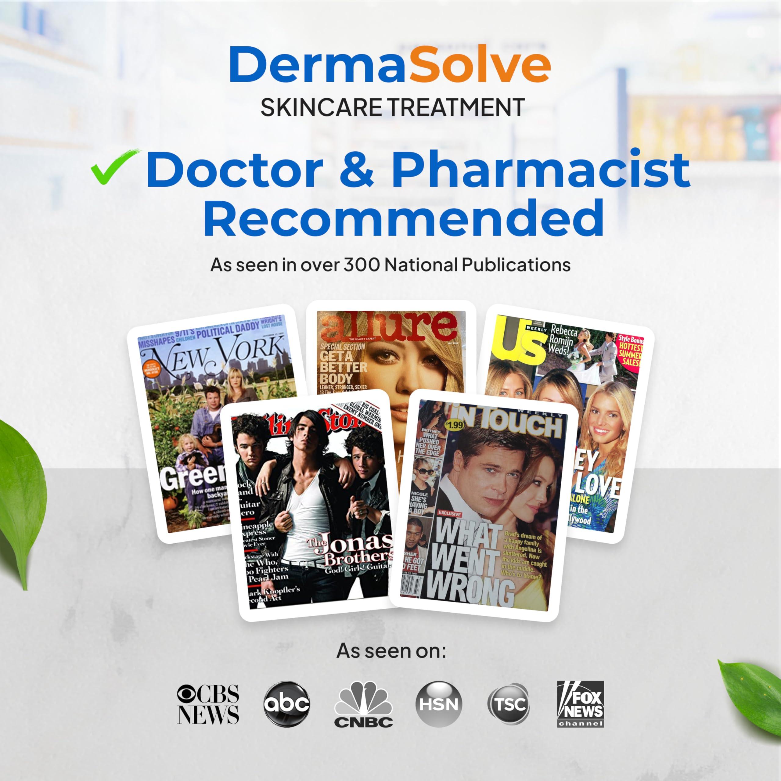Dermasolve Dermasolve 4 oz Psoriasis, Seborrheic Dermatitis, & Dandruff Scalp Oil - Dermatologist Approved - Flaky Scalp Relief, Clinically Tested, Long-Lasting Itch-Free, High-Performance Formula