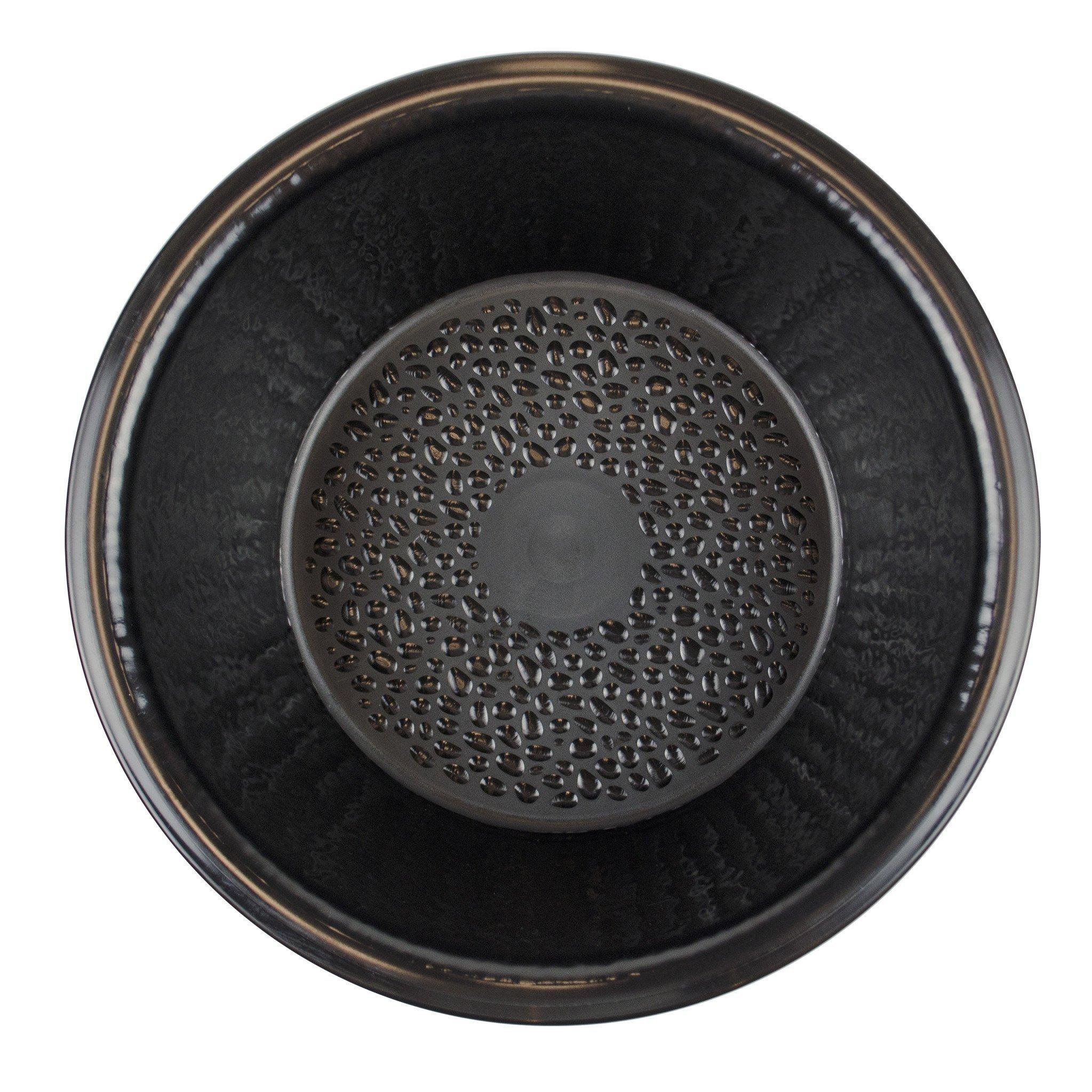 Noel Asmar Noel Asmar Signature Pedicure Bowl - Eco friendly and Recyclable, Made from Resin - BPA and Toxin Free (Espresso)