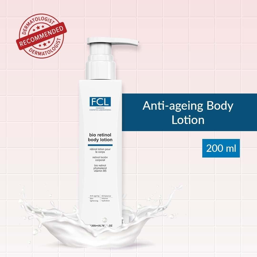 SENTA SENTA Cosmetic Laboratories Bio Retinol Body Lotion, For Skin- Ageing, Keratosis Pilaris, Smoothen Rough, Bumpy & Tanned Skin, Maintains Oil Balance, Non-comedogenic Formulation 200ml