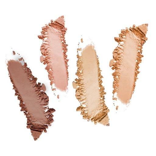 FLOWER BEAUTY FLOWER BEAUTY Petal Play Shadow Quad Eyeshadow Palette - Gilded Lily (Pack of 3)