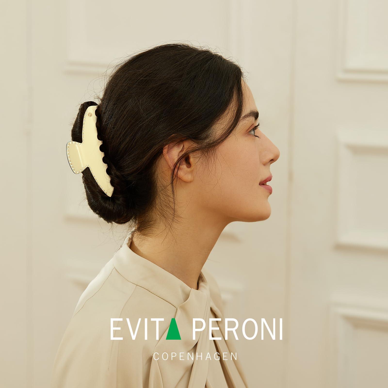 EVITA PERONI EVITA PERONI Hair Clips for Women- Large Claw Clip \" Numerous Stars\" Hair Clip Thin Thick Curly Hair Big Clips Hair Accessories