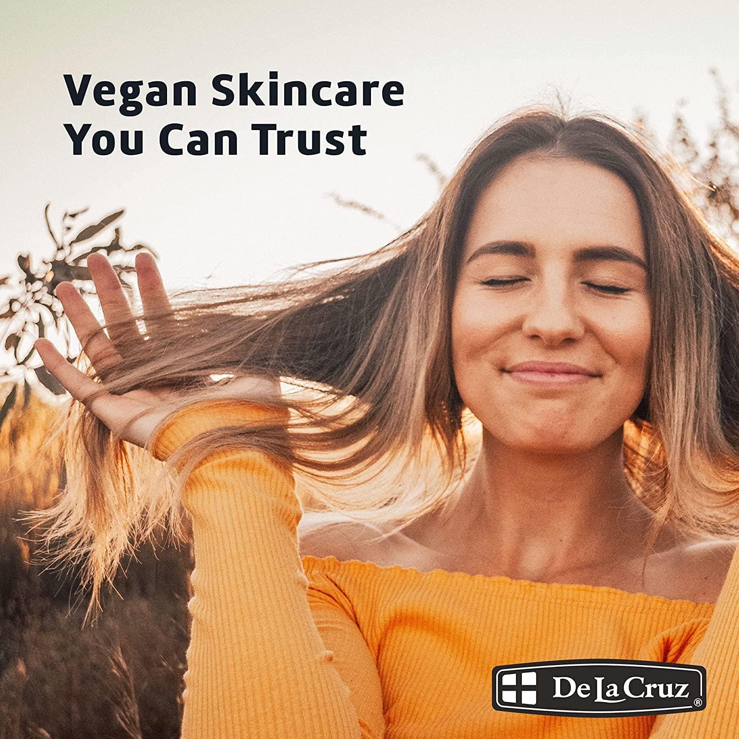 De La Cruz De La Cruz Sweet Almond Oil - Expeller Pressed Almond Oil for Skin and Hair 8 FL. OZ. (236 mL)