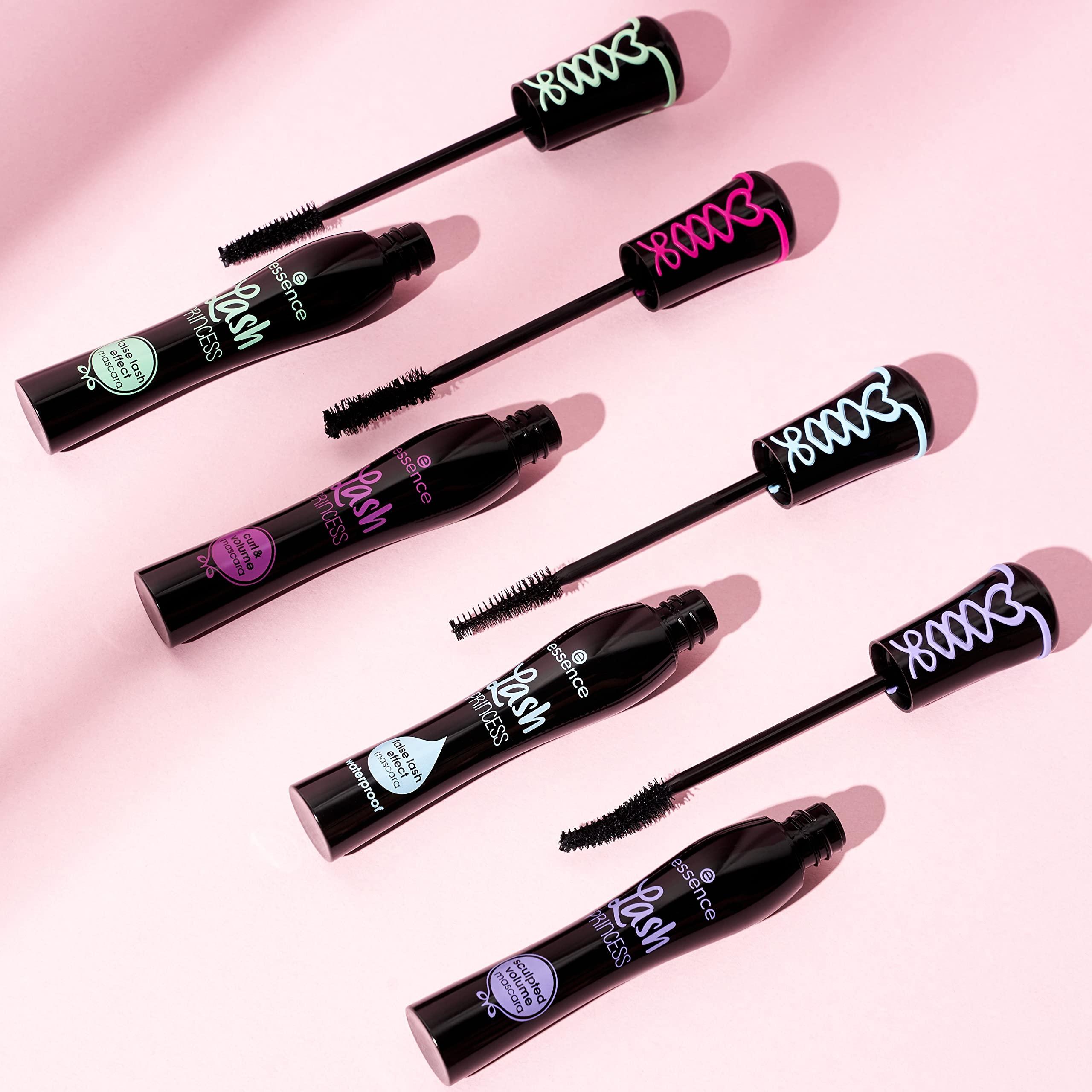 essence Lash Princess False Lash Effect Mascara, Lash Princess False Lash Waterproof Mascara, Lash Princess Sculpted Volume Mascara & Lash Princess Curl Mascara Bundle