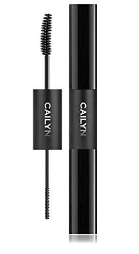 CAILYN CAILYN Black Mascara 7 IN 1 Dual Fiber Mascara + Cailyn Eyebrow Pencil (04-CAFE MOCHA)