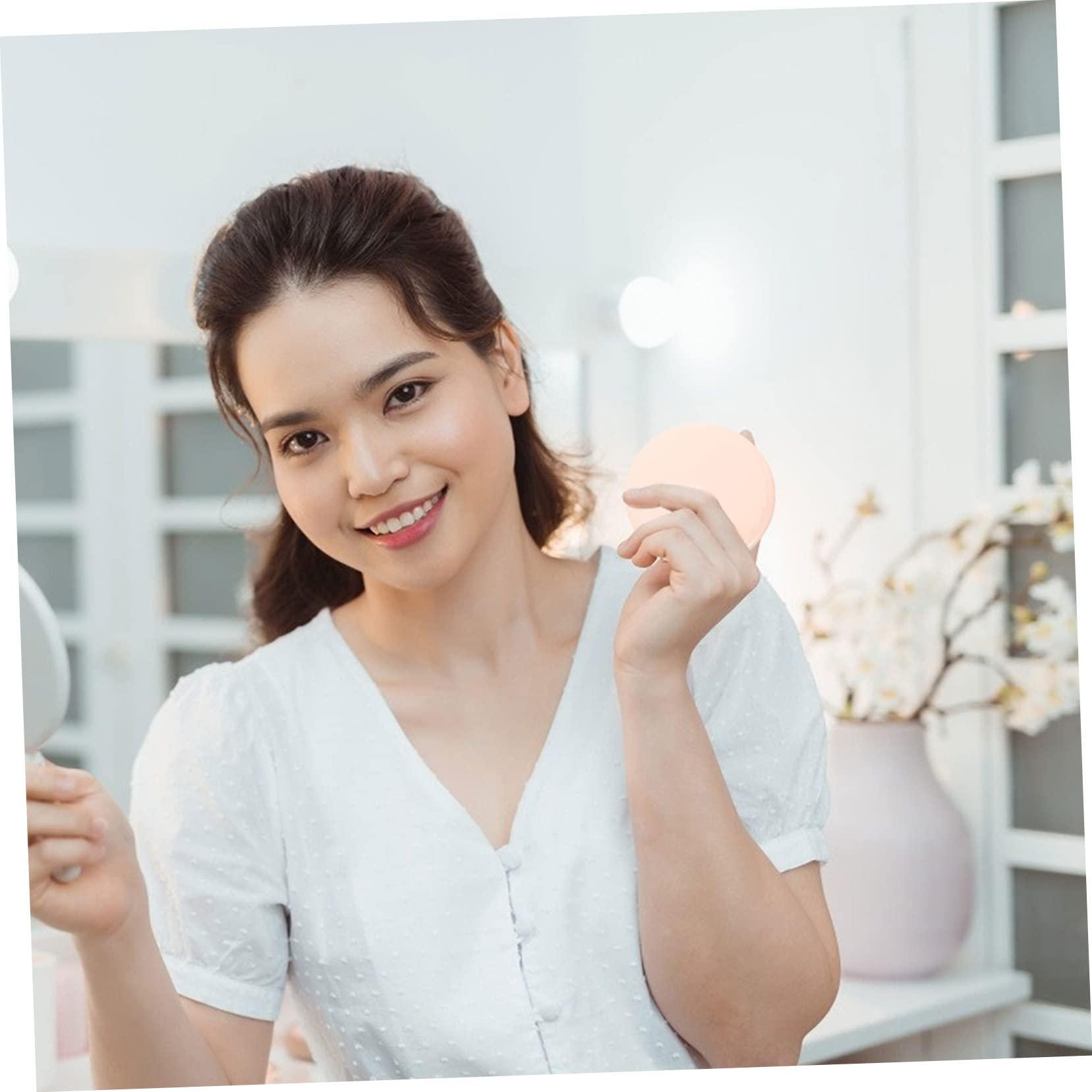 Gogogmee Gogogmee Rechargeable LED Makeup Mirror Foldable Compact Travel Mirror for Women Lighted Cosmetic Mirror for Touch Ups and On The