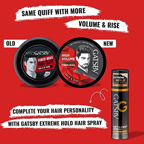 GATSBY Gatsby Hair Styling Fibre Wax Bold and Rise, 75g