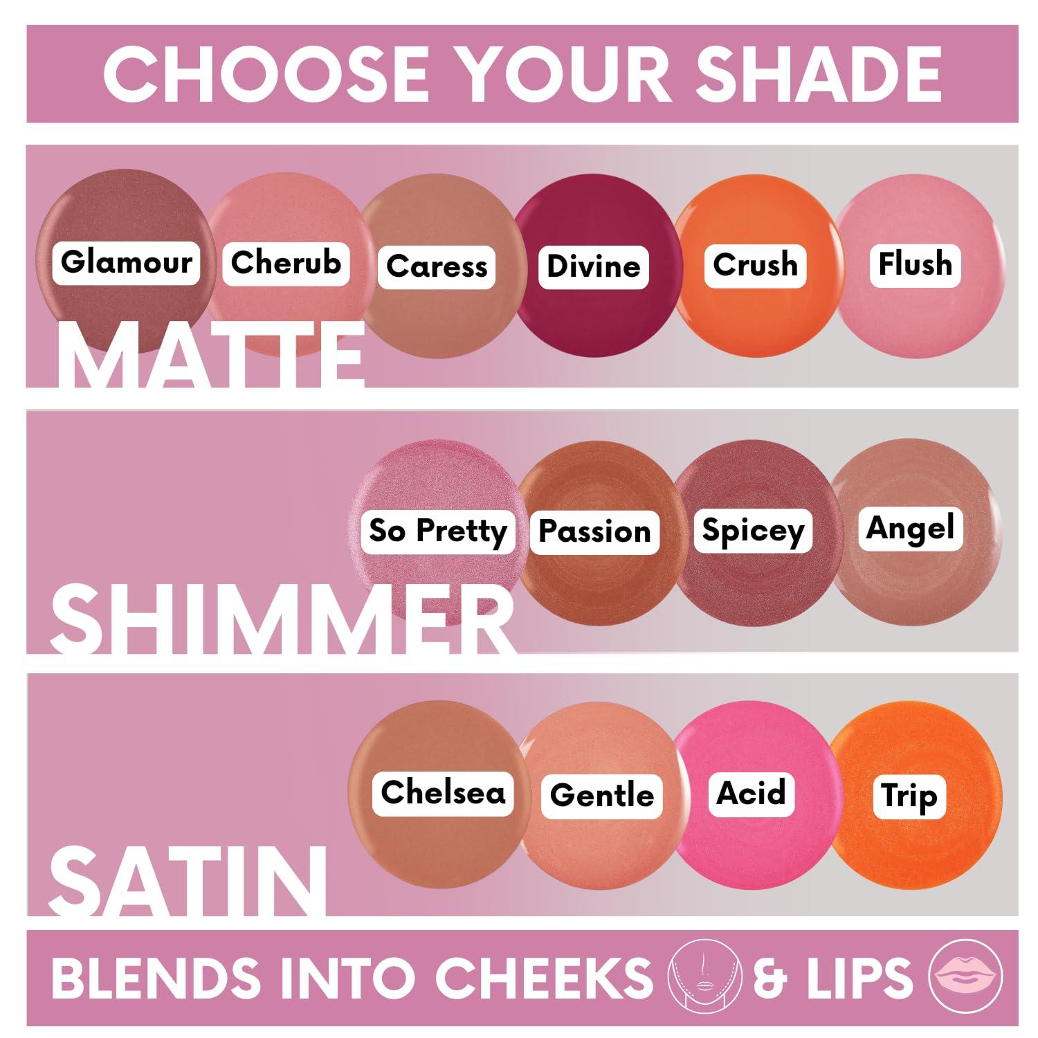 Daniel Sandler Daniel Sandler WATERCOLOUR LIQUID BLUSH CARESS  Lightweight, Buildable, Water-Resistant Formula for Cheeks, Lips & Eyes