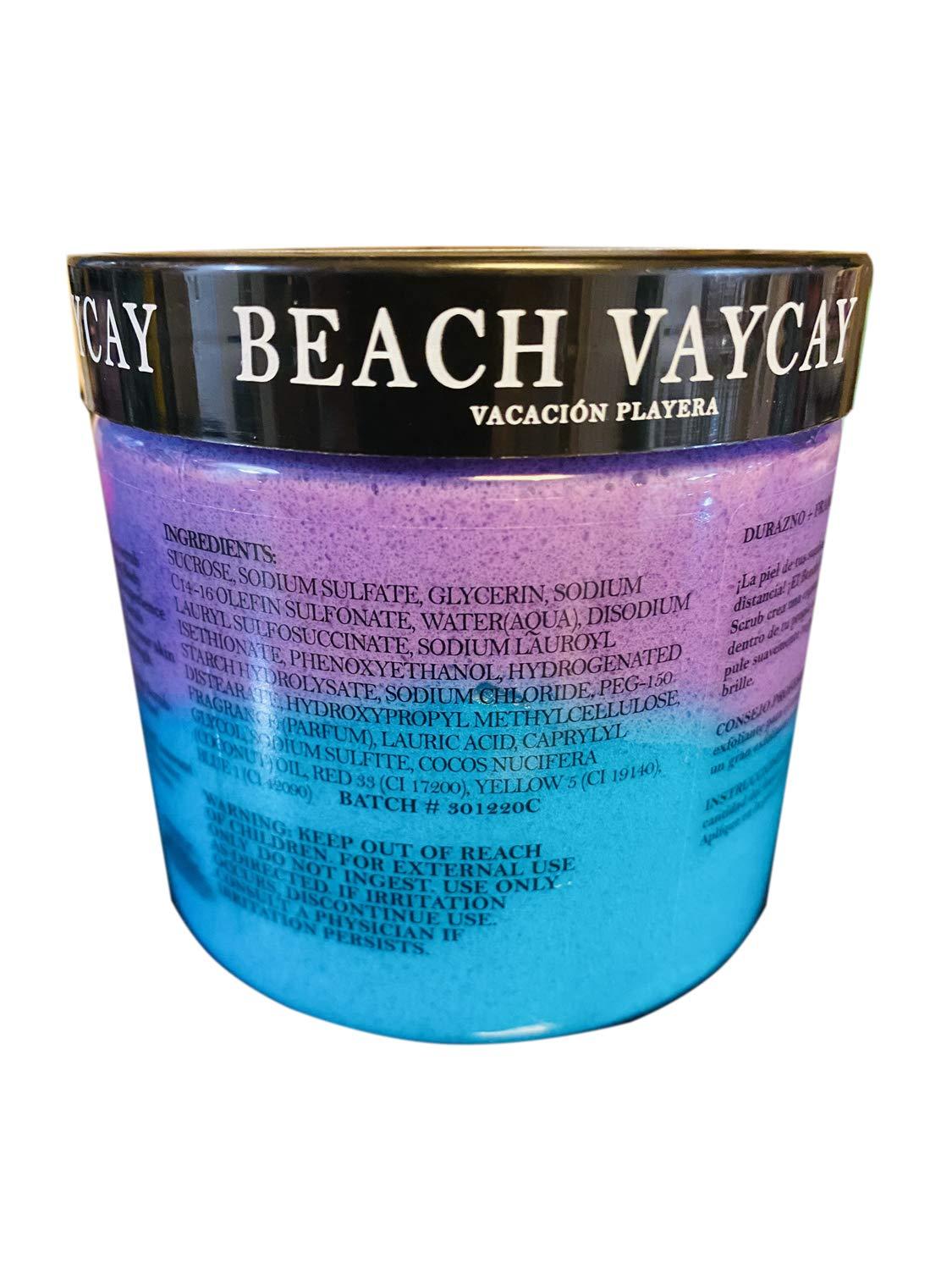 OBH Onyx Bath House Foaming Bath Scrub 20 Oz! Beach Vacay With Coconut Oil! Body Scrub Gently Exfoliates And Hydrate Skin! Relax Moisturizing & Rejuvenating! Choose From Unicorn Or Mermaid! (Beach Vacay)