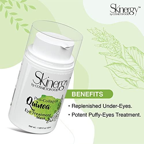cosmetofood cosmetofood Skinergy Pro-Collagen Quinoa Eye Treatment Mask-1.69 Fl Oz