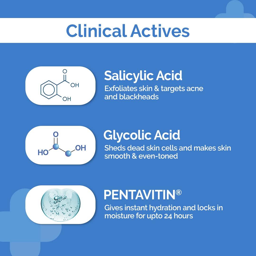 The Derma Co The Derma Co 1% Salicylic Acid Exfoliating Body Wash | Helps Smoothen Rough & Bumpy Skin | Deeply Cleanses & Exfoliates | Helps Reduce Body Acne | 8.45 Fl Oz/250ml