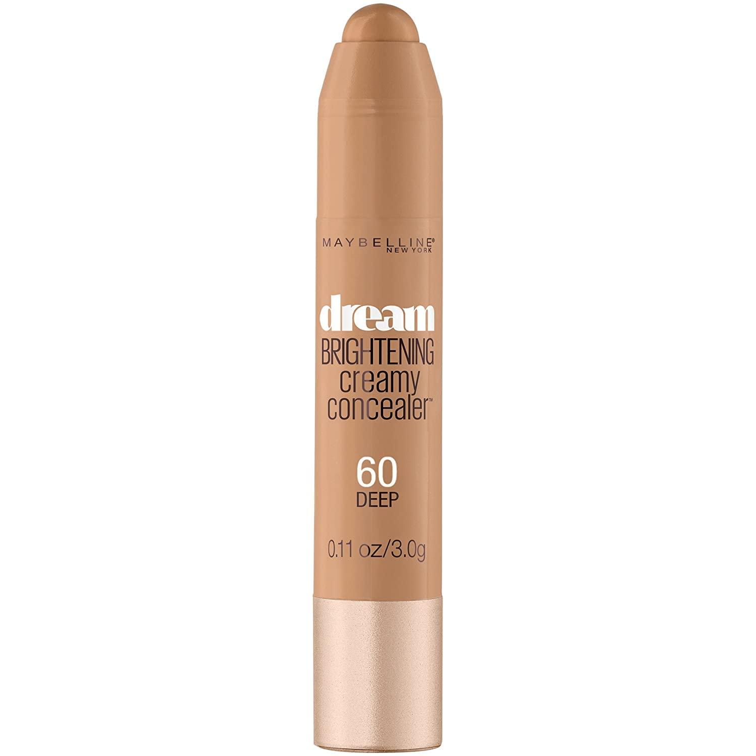 MAYBELLINE Maybelline New York Dream Brightening Creamy Concealer, Deep, 0.11 oz.
