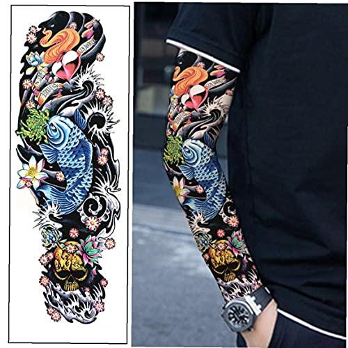 Froiny Temporary Tattoos Full Arm Waterproof Fake Hand Tattoo Sticker Men Women Art Body Tattoo