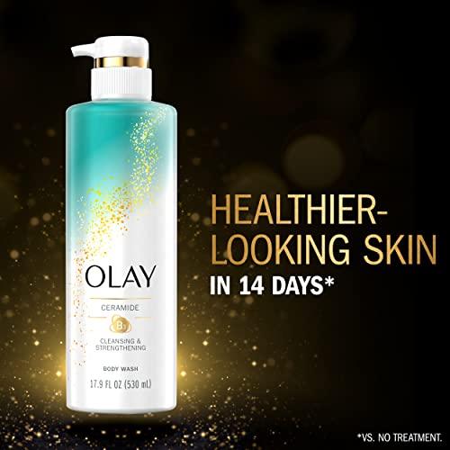 Olay Olay Cleansing & Strengthening Body Wash with Ceramide and Vitamin B3 Complex, 591mL