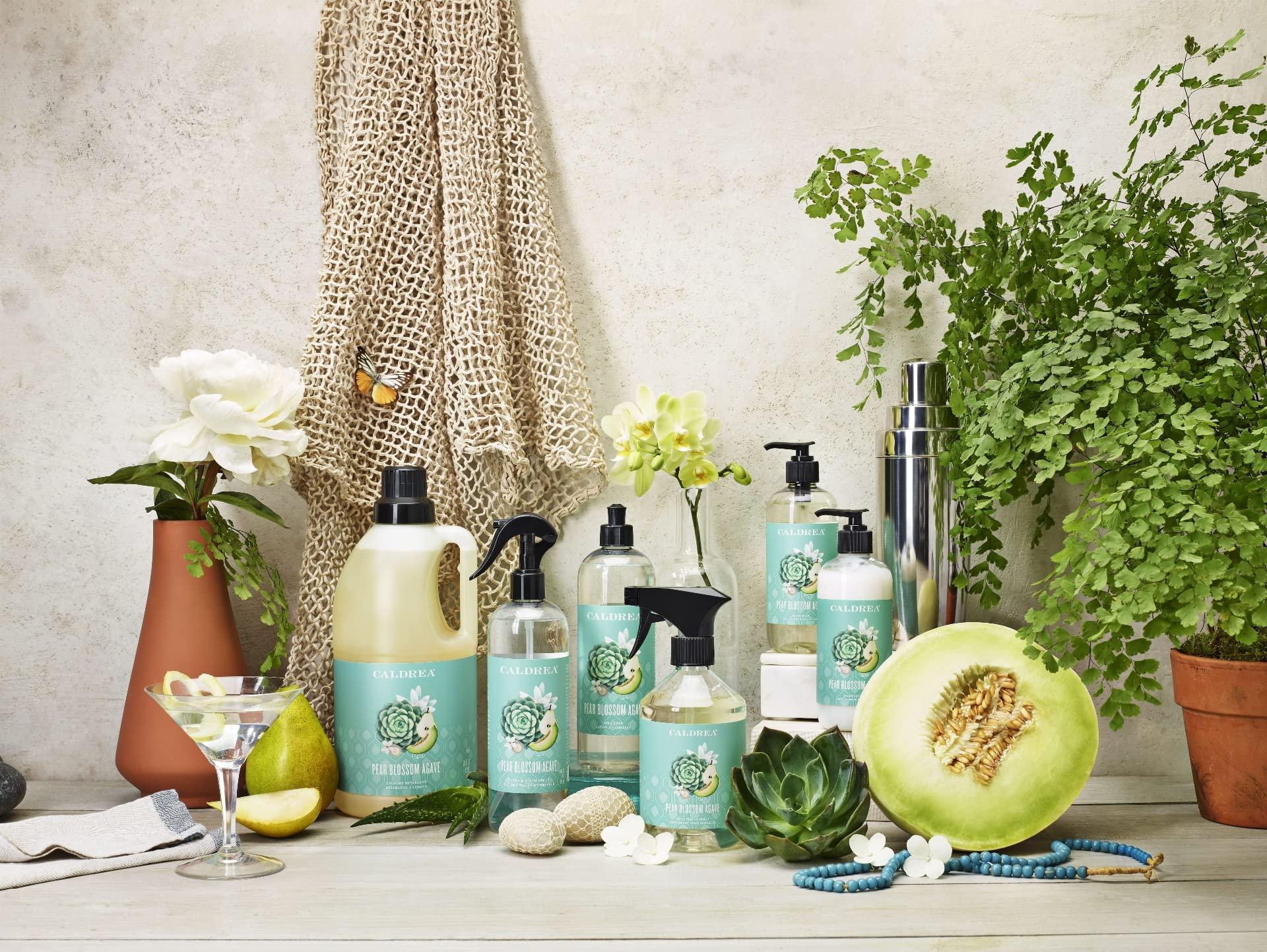 Caldrea Caldrea Hand Lotion, For Dry Hands, Made with Shea Butter, Aloe Vera, and Glycerin and Other Thoughtfully Chosen Ingredients, Pear Blossom Agave Scent, 10.8 oz (Packaging May Vary)