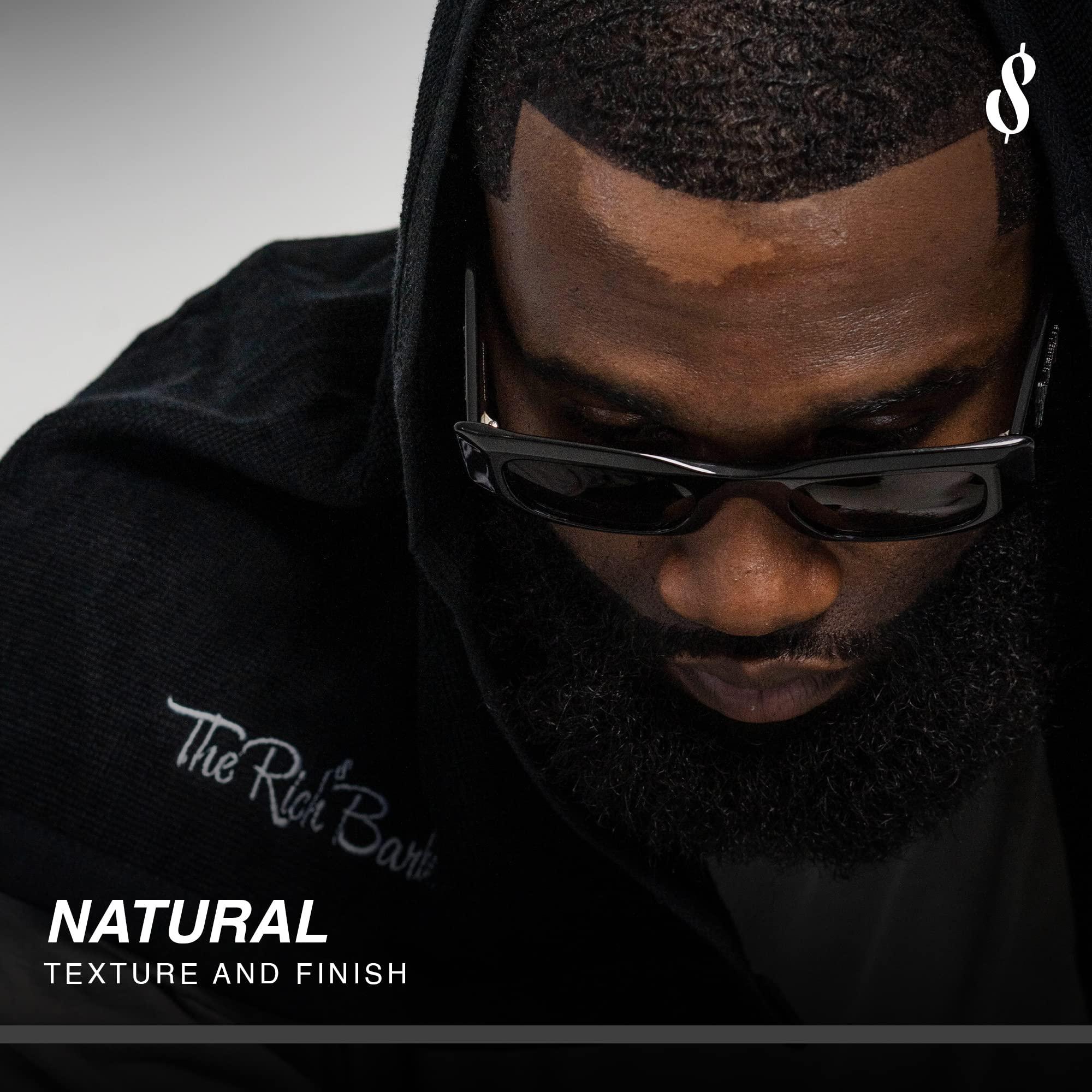 The Rich Barber The Rich Barber N'Hance Pro Barber Kit I - Professional 3-in-1 Hair & Beard Styling Set - Keratin-Infused Hair Building Fibers, Applicator Pump, Application Card - Hairline Enhancer & Volumizing Spray