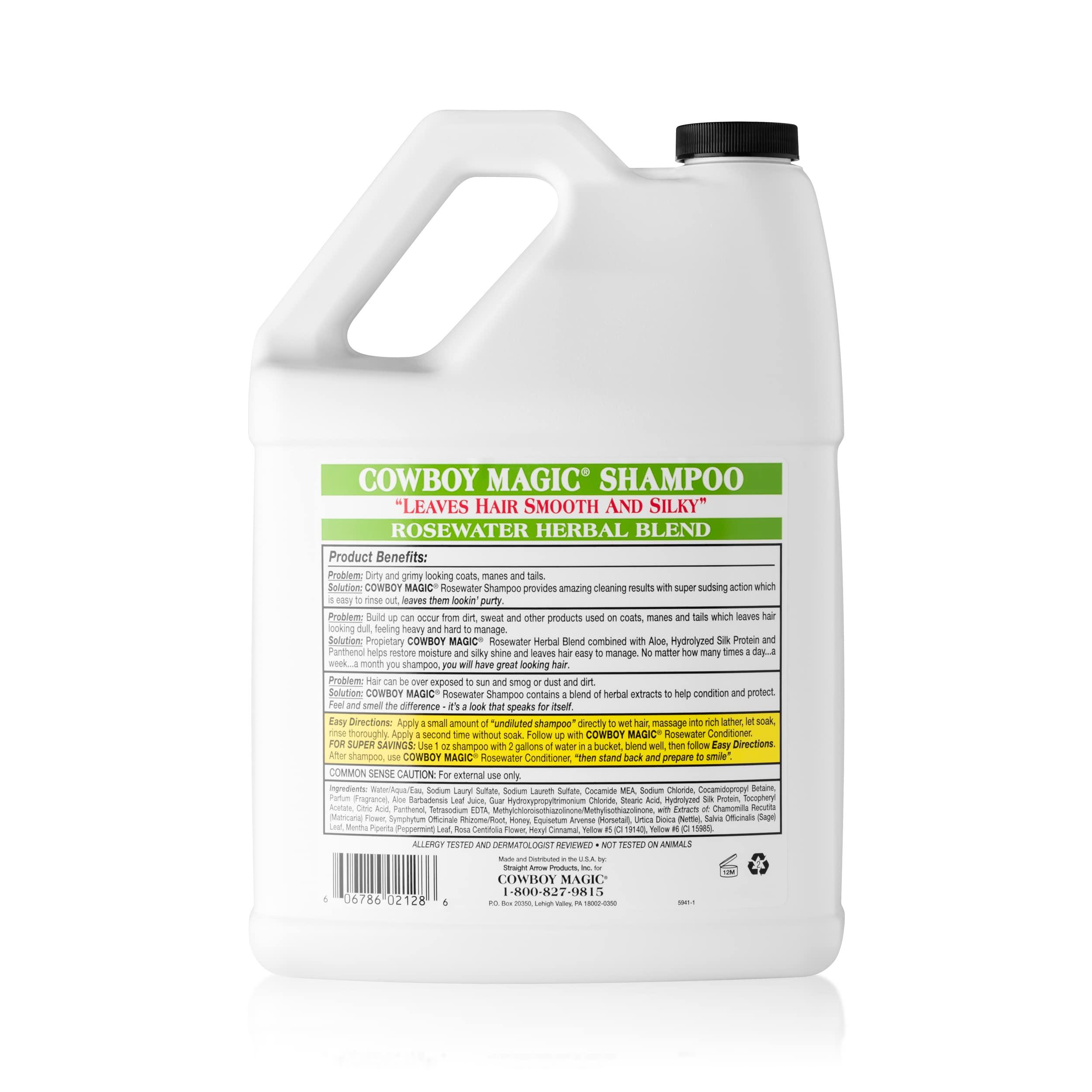 Cowboy Magic Cowboy Magic Rosewater Shampoo Refill 1 Gallon