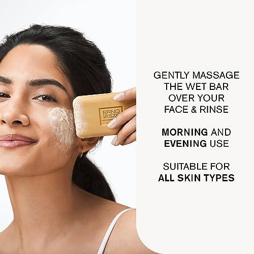 Erno Laszlo Erno Laszlo Phelityl Cleansing Bar, Moisturizing Face Soap Bar, Hydrating Facial Cleanser Gently Cleanses Without Drying for Silky Smooth Skin, 3.4 Oz