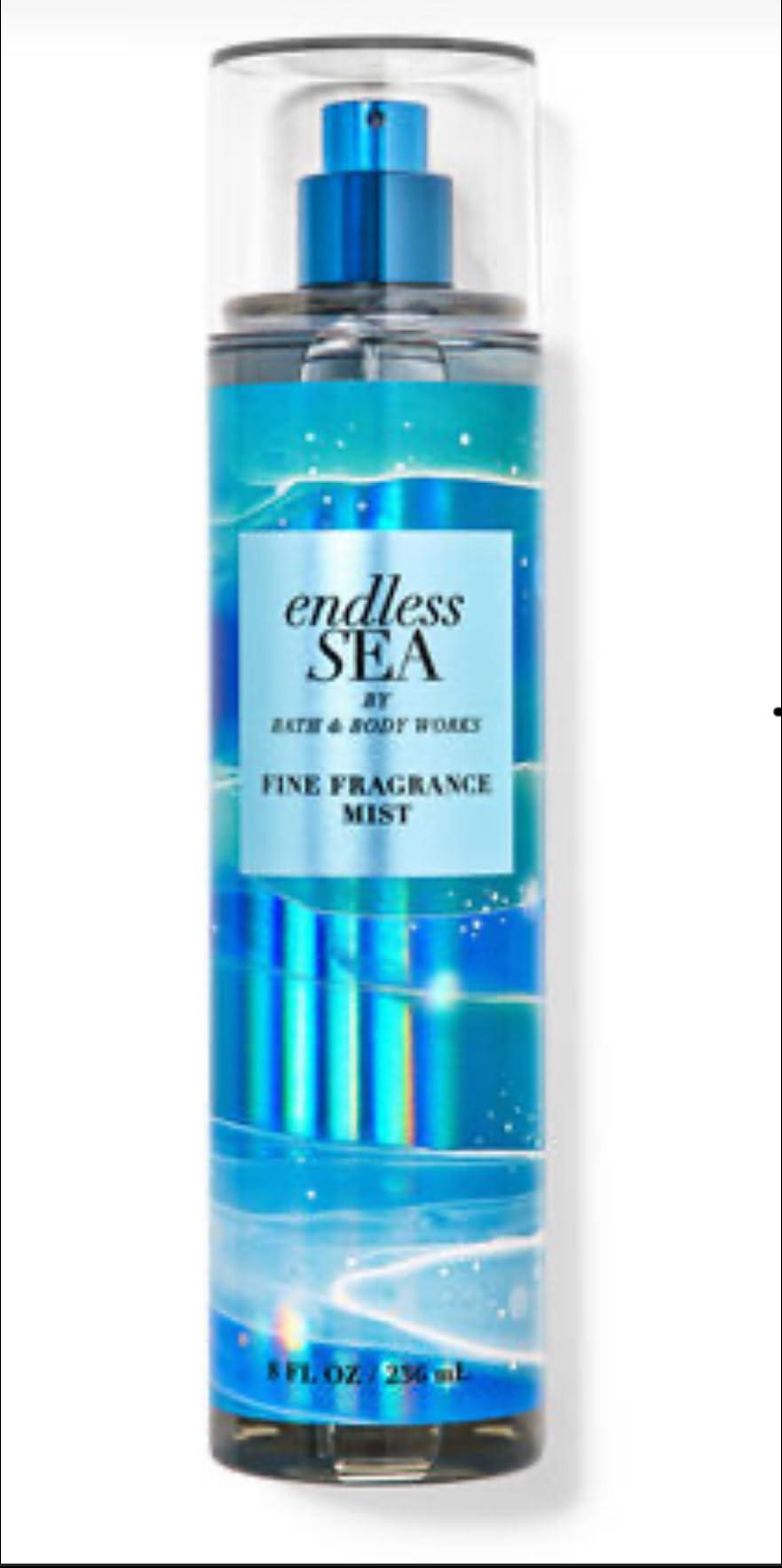 White Barn White Barn - Bath and Body Works - Gift Set 2 Piece Bundle - with Gift Bag HELLO GORGEOUS (ENDLESS SEA)