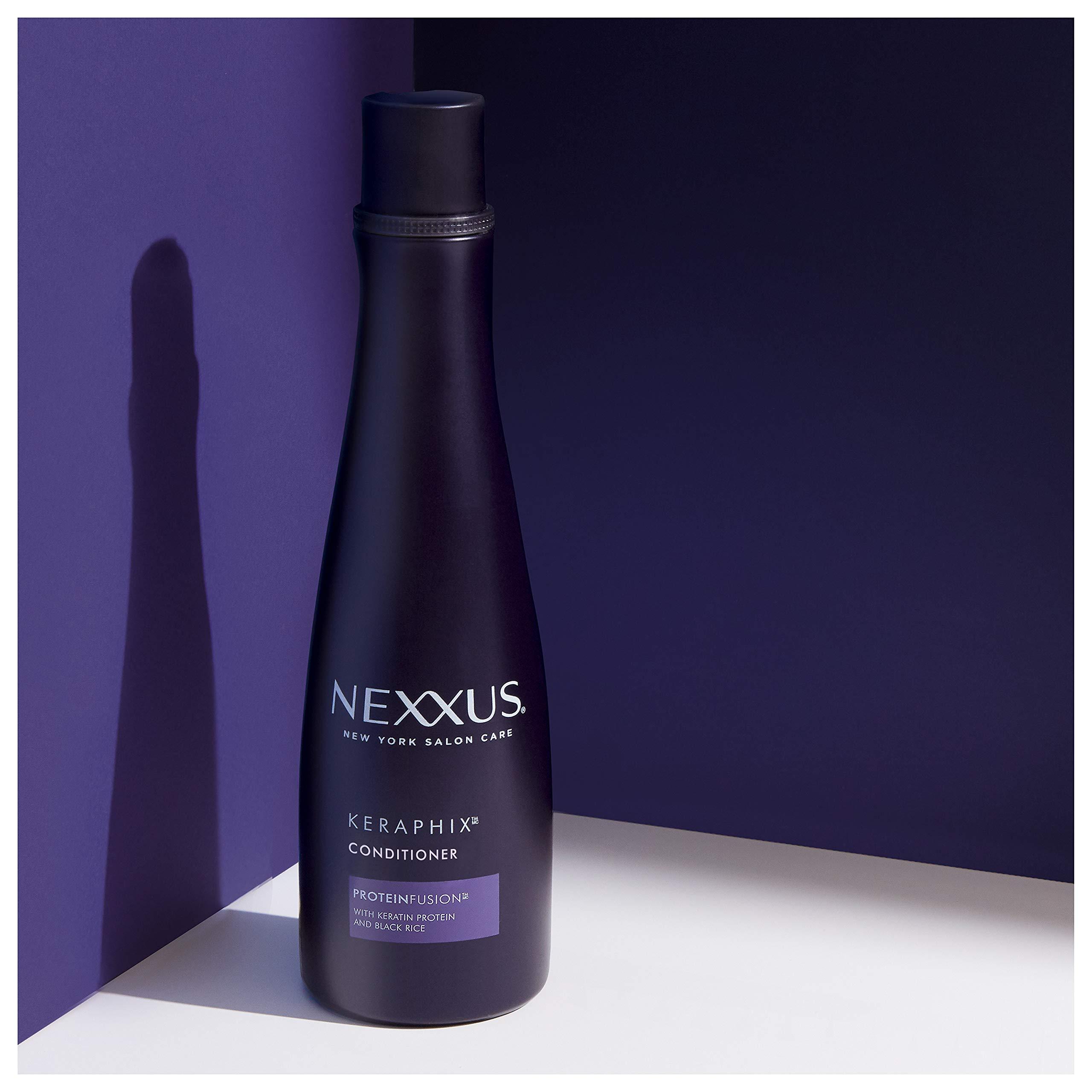 Nexxus Nexxus Keraphix Conditioner for Damaged Hair Keraphix with ProteinFusion Silicone-Free With Keratin Protein and Black Rice 13.5 oz